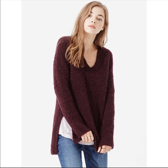 Lou & Grey Cloud Boucle Wool Alpaca Tunic Sweater - Picture 12 of 13